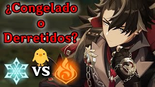 Wriothesley DPS Congelado vs Derretidos  Genshin guías  🐤 [upl. by Keil]