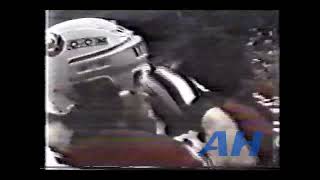 NHL Feb 24 1979 Garry HowattNYI v Dennis PolonichDET New York Islanders Detroit Red Wings [upl. by Zantos]