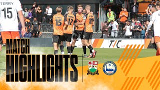 Match Highlights  Barnet FC 31 Braintree Town [upl. by Lemieux]