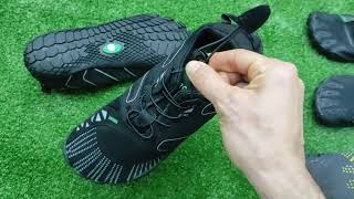 ZAPATILLAS MINIMALISTAS SAGUARO STRAIL REVIEW  SIMIL VIBRAM FIVE FINGERS [upl. by Rutan]