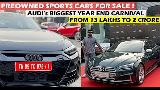 13 LAKHS TO 2 CRORE 😍 Preowned SPORTS amp Premium LUXURY Cars For Sale in CHENNAI [upl. by Sexela]