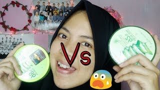 ALOE VERA NATURE REPUBLIC VS ALOE VERA HERBORIST  FEBI UNDARI [upl. by Derick327]