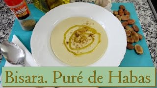 Bissara Puré de habas secas Las Recetas del Hortelano [upl. by Nyletak208]