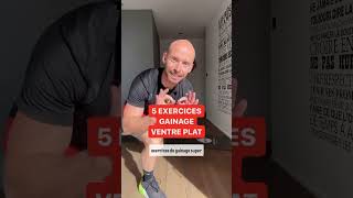 5 exercices GAINAGE amp VENTRE PLAT 🔥  Alexandre Mallier  Move Your Fit [upl. by Ormand]