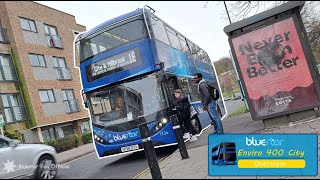 Bluestar ADL Enviro 400 City overview Bluestar 18 new double decker buses [upl. by Roose]