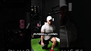 Dumbbell Lunges to Tone Your Legs  Easy Workout for Beginners [upl. by Jaffe922]