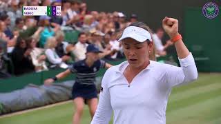 Stunning 27 shot rally ends in incredible forehand  Wimbledon 2024 [upl. by Erhard]