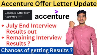 Accenture Interview Results 2023  Accenture Offer Letter 2023  Accenture Joining amp Rejection [upl. by Ocirema648]