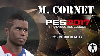 PES 2017 Face Build Maxwel Cornet Olympique Lyonnais [upl. by Mickie159]