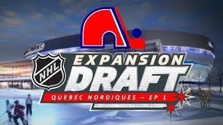 The Nordiques Return  Quebec Nordiques Franchise Mode NHL 18 1 [upl. by Panthea]