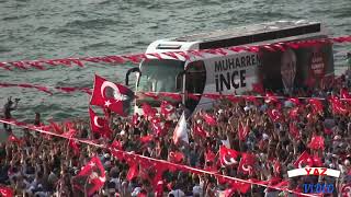 MUHARREM İNCE İZMİR GÜNDOĞDU MİTİNGİ KAMERAMETİN YAZ [upl. by Lucrece6]