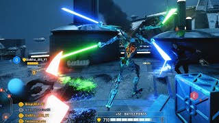 3 GODMODE ANAKIN HACKERS IN ONE GAME  Supremacy  Star Wars Battlefront 2 [upl. by Treva]