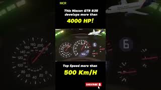 Nissan GTR R35 with 4000 HP 🤯🤯🤯 shorts speed viral subscribe [upl. by Clippard]