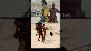 Behind the scene Deadpool amp Wolverine trailer 😁😎 deadpool3 [upl. by Northway]