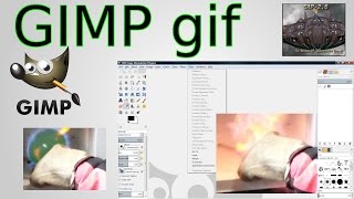 GIMP gif Tutorial  and how to install GAP GIMP Animation Package [upl. by Nabatse]