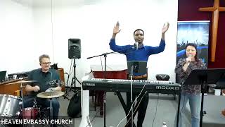 Live Spontaneous Worship  Heaven Embassy Church  Israel Love [upl. by Seem9]