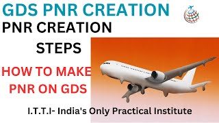 How to make PNR on Amadeus  Air Ticketing course Amadeus PNR Creation Steps GDS PNR creation step [upl. by Trini446]