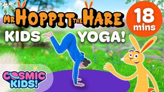 Mr Hoppit the Hare  A Cosmic Kids Yoga Adventure [upl. by Selry167]