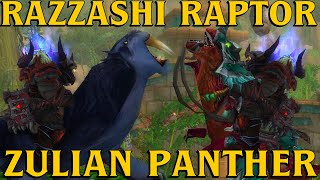 Swift Zulian Panther amp Armored Razzashi Raptor Drop Guide ZulGurub Mount Farming amp Drop Rates [upl. by Carrel]