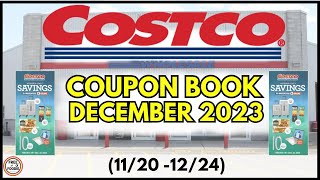 🚨 DECEMBER Costco Coupon Book Grocery Preview Deals Valid 11201224 [upl. by Ocimad]