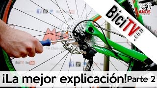 Cómo ajustar el cambio trasero de bicicleta Solución de problemas 22 [upl. by Intisar765]