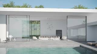 Vista Exterior Frameless Sliding Patio Doors [upl. by Eckardt]