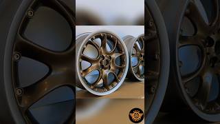 Custom wheel refurbishment diy spraypaint minicooper repair custom automobile [upl. by Adnylg796]