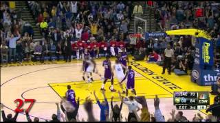 Klay Thompson 37 Point Quarter Full HD Highlights 1232015 Warriors vs Sacramento Kings [upl. by Kessia]