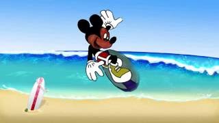 mickey mouse completo português desenho mickey surfando 2016 mundo disney [upl. by Oramlub222]