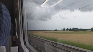 ECML on a TransPennine Express Nova 1 9720 [upl. by Einberger]