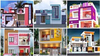 Latest House color outside 2023Exterior wall color combination ideas2023 [upl. by Eissak]