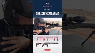 Showcasing the Christensen Arms 22 Rimfire Part 2  Modern Precision Rifle From SHOT Show 2024 [upl. by Sevy536]