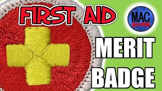 How to get First Aid Merit Badge  Most important in Scouts BSA [upl. by Jamieson415]