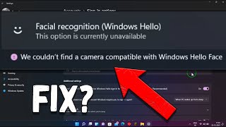 How to Fix Windows Hello Not Working on Windows 11 [upl. by Orfurd]