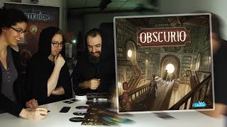 Obscurio  Estu game joue avec Asmodee [upl. by Sola]