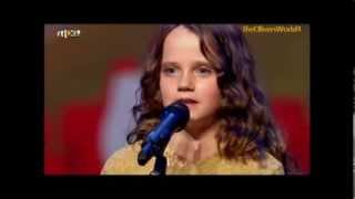 Amira Willighagen zingt opera  Hollands Got Talent 2013 complete versie incl interviews [upl. by Flam]