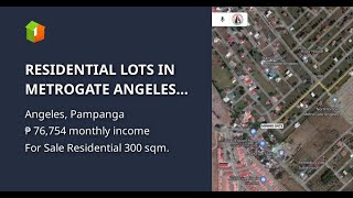 RESIDENTIAL LOTS IN METROGATE ANGELES CITY PAMPANGA NEAR AVIDA [upl. by Urbanus]