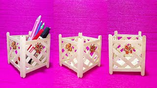 Como hacer Manualidades decoraciones con palitos de helado FACILES  DIY Manualidades 272 [upl. by Ezara42]