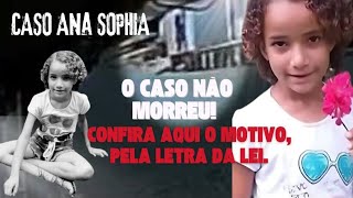 🚨 CASO ANA SOPHIA FATOS NOVOS E A LETRA DA LEI [upl. by Lehpar913]