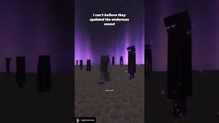 They Changed Enderman sound 😭 [upl. by Maiocco]