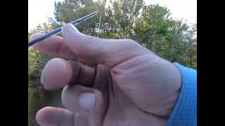 Great Creek Lake bass fishing 101224 [upl. by Erlene]