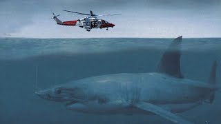 LIVING MEGALODON CAUGHT ON CAMERA BY BRAZIL COASTGUARD  real or fake [upl. by Morrison981]