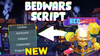 NEW BedWars Script PASTEBIN 2024 AIM ASSIST KILLAURA BOW AIMBOT AUTO STRAFE ANTI VOID [upl. by Ware]