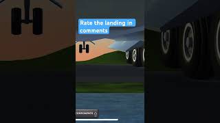 Rate the landing planes avation landing [upl. by Ellinnet]