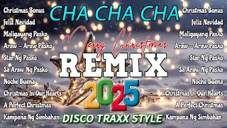 Disco Traxx Style  Christmas Songs Nonstop Xmas Medley 2025  Xmas Disco [upl. by Neroled700]