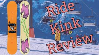 The 2025 Ride Kink Snowboard Review [upl. by Attaynik535]