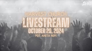 Harvest Church General Service 102024  Pdt Anita Repi [upl. by Ihcelek]