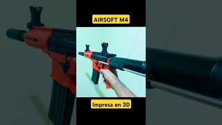 Proyecto terminado replica impresa en 3d airsoftgun impresion3d [upl. by Riffle]