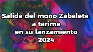 Salida a tarima del mono Zabaleta en su lanzamiento 2024👏👈 [upl. by Dewees]