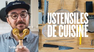 Mes ustensiles indispensables ou pas pour devenir meilleur en cuisine [upl. by Nirehs]